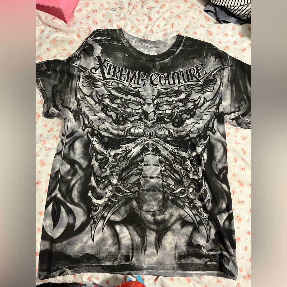 Affliction Xtreme Couture Skeleton Tee
